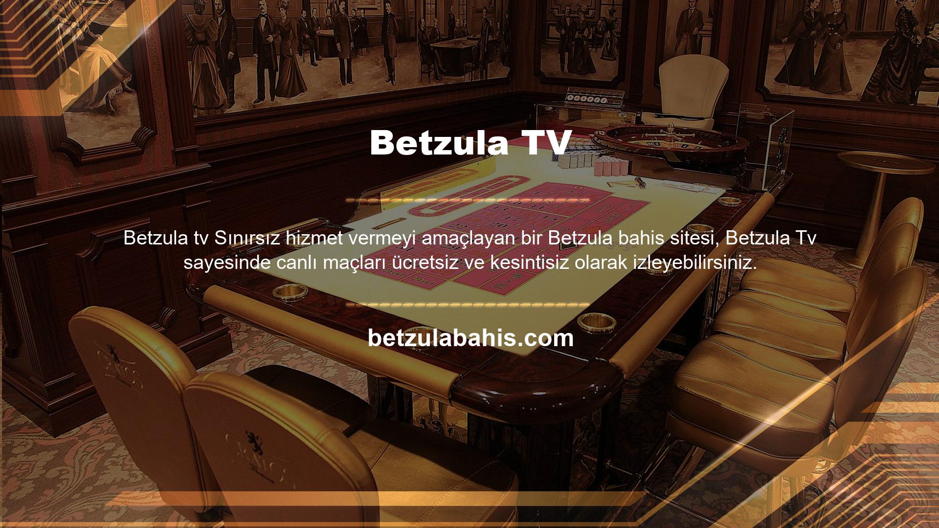 Betzula TV'ye üye olmak için öncelikle Betzula bahis sitesine üye olmalısınız